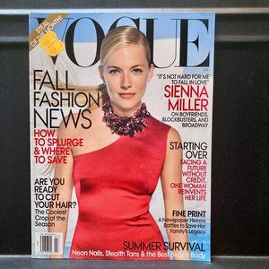 Vogue magazine July 2009 - Sienna Miller